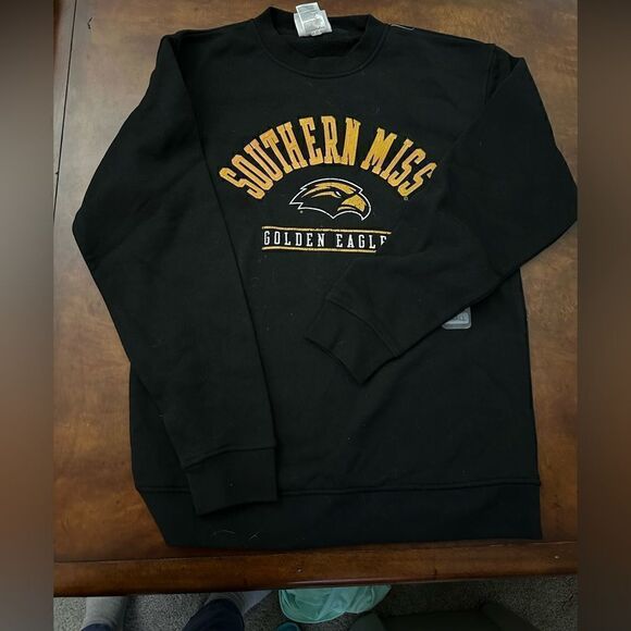 Southern Miss Golden Eagles Champion Crewneck Sweatshirt NEW Size Men's Small - Picture 2 of 4